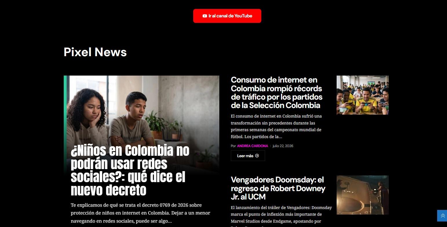 Pixelados seccion Pixel News