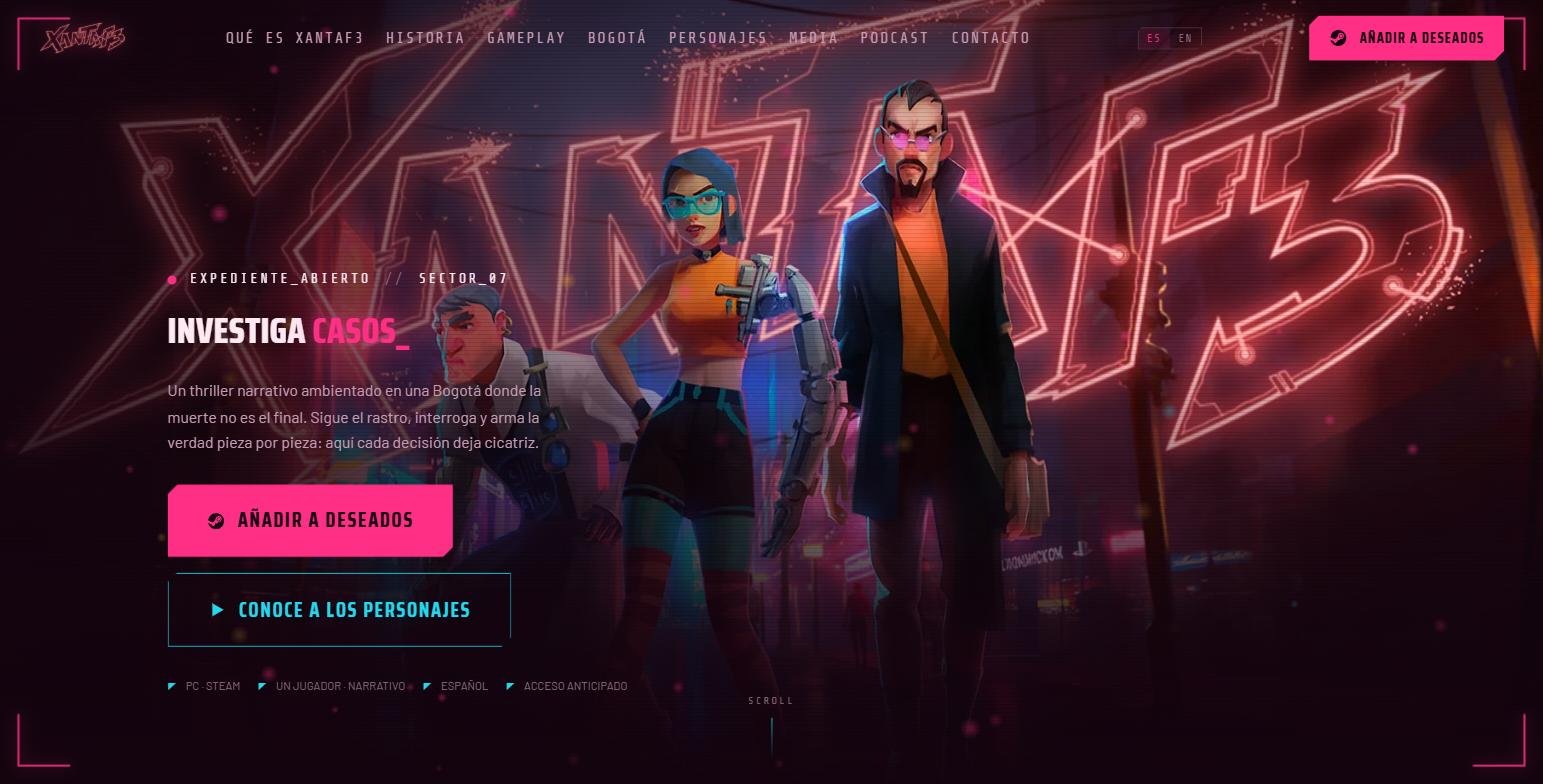 Xantaf3 personajes cyberpunk